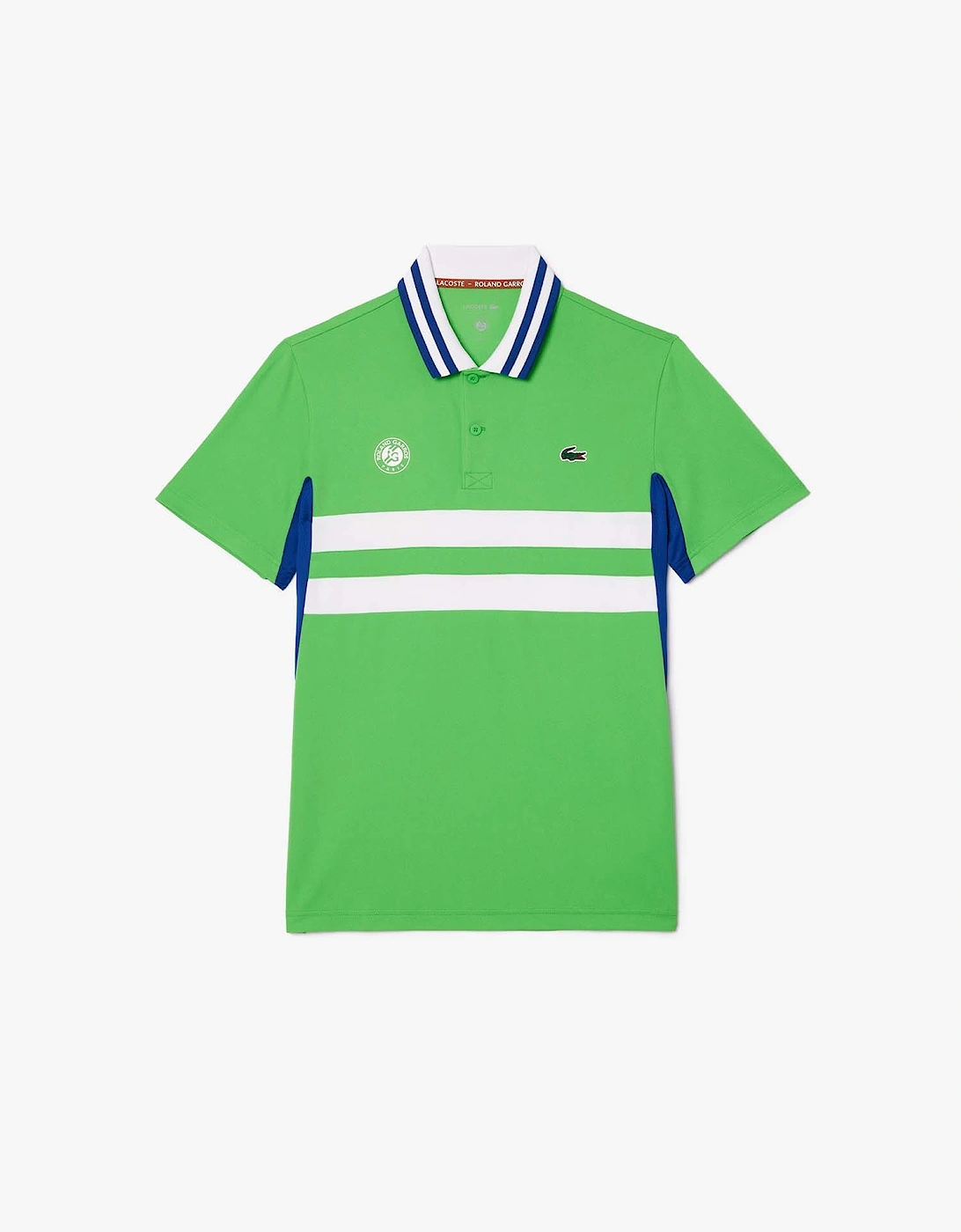 Lacoste Men's Roland-Garros Edition Polo Shirt - Green - Size: 42