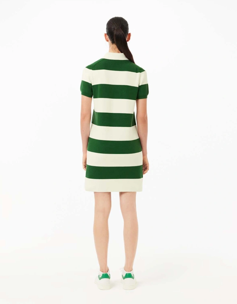 French Made Polo Collar Dress