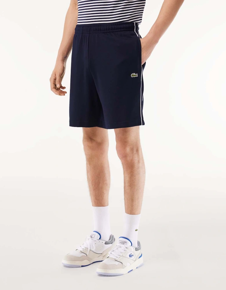 Paris Regular-Fit Interlock Piqué Shorts