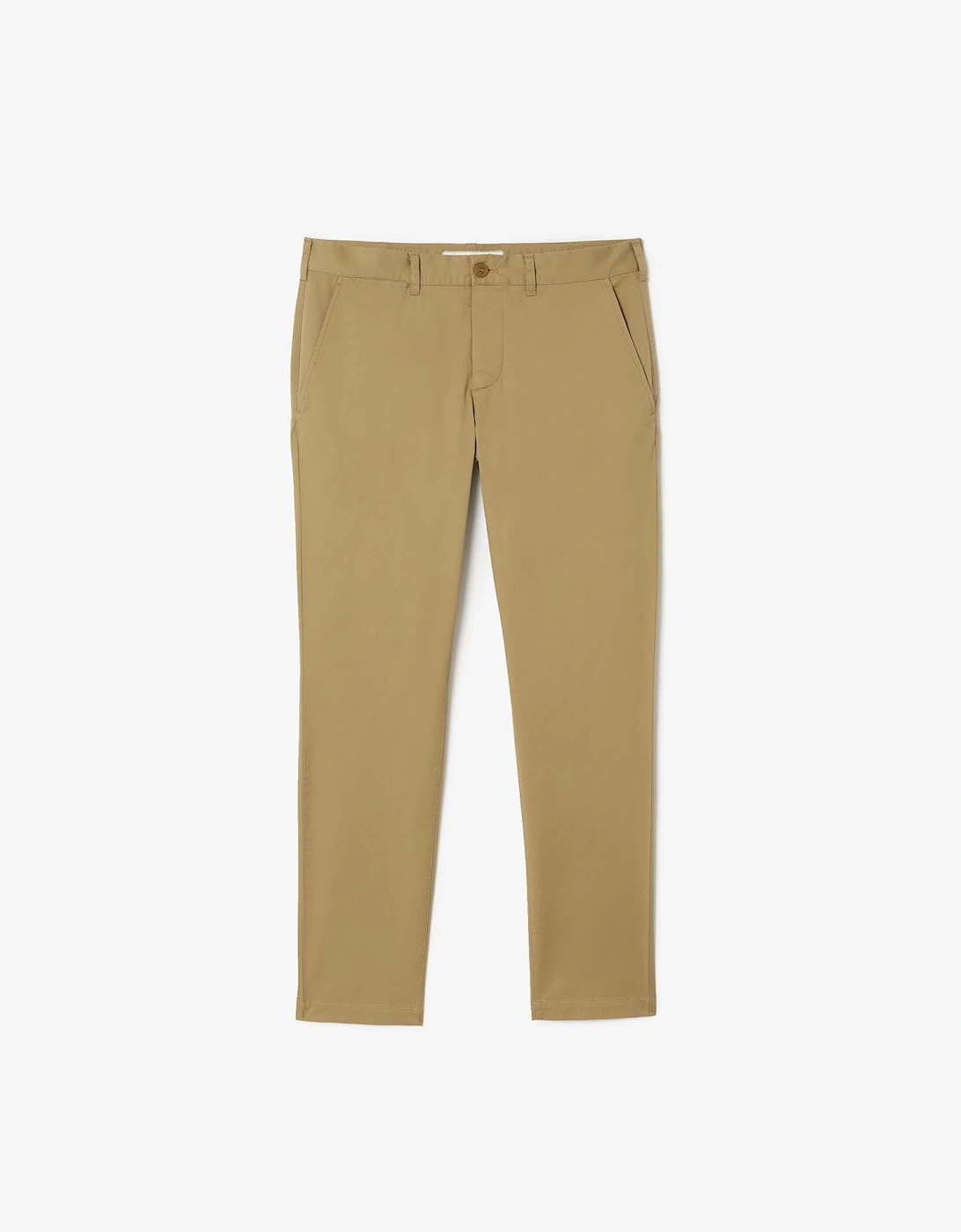 Lacoste Men's Lightweight Slim-Fit Stretch Pants - Cream - Size: 36