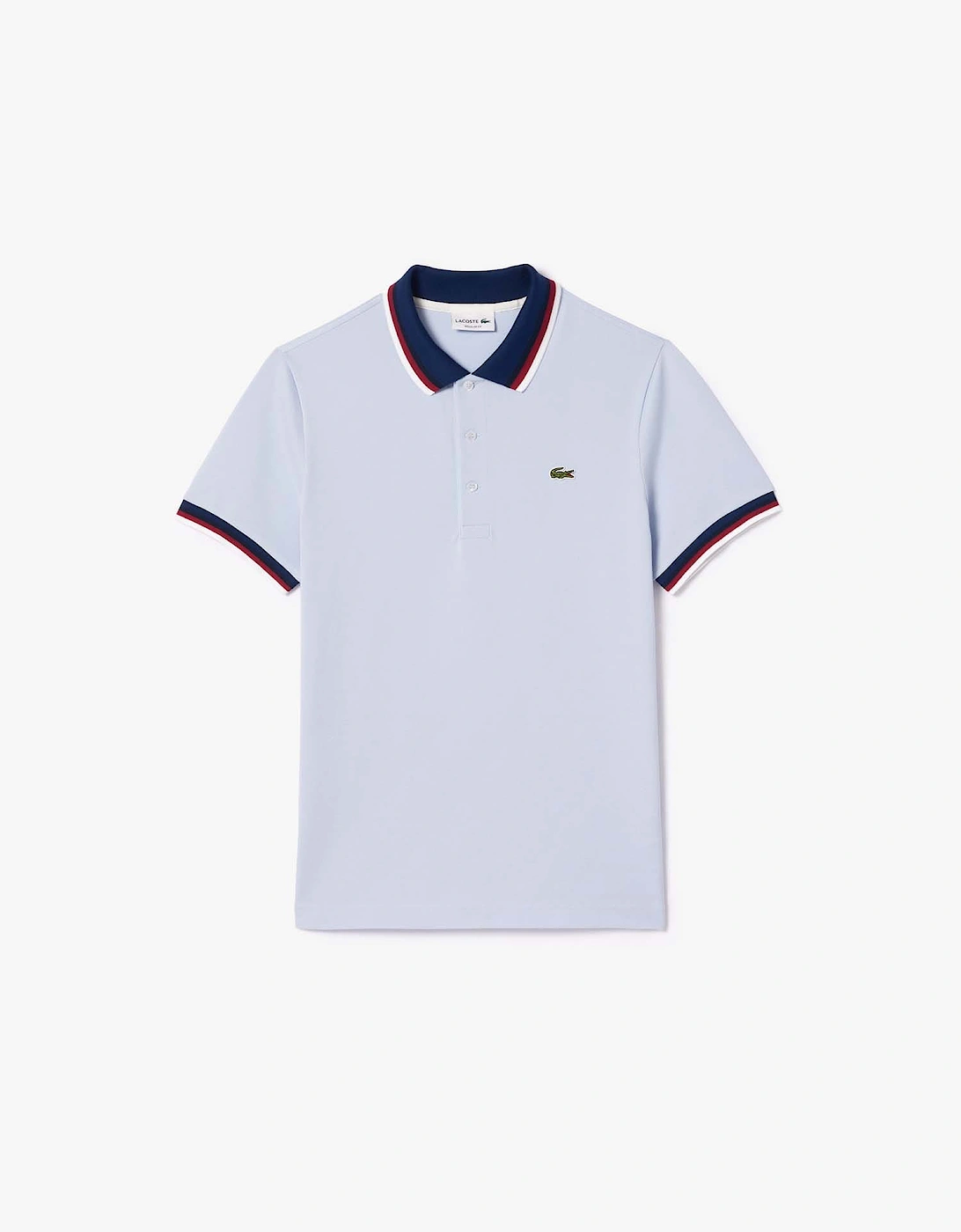 Regular-Fit Stretch Mini Piqué Polo Shirt, 5 of 4