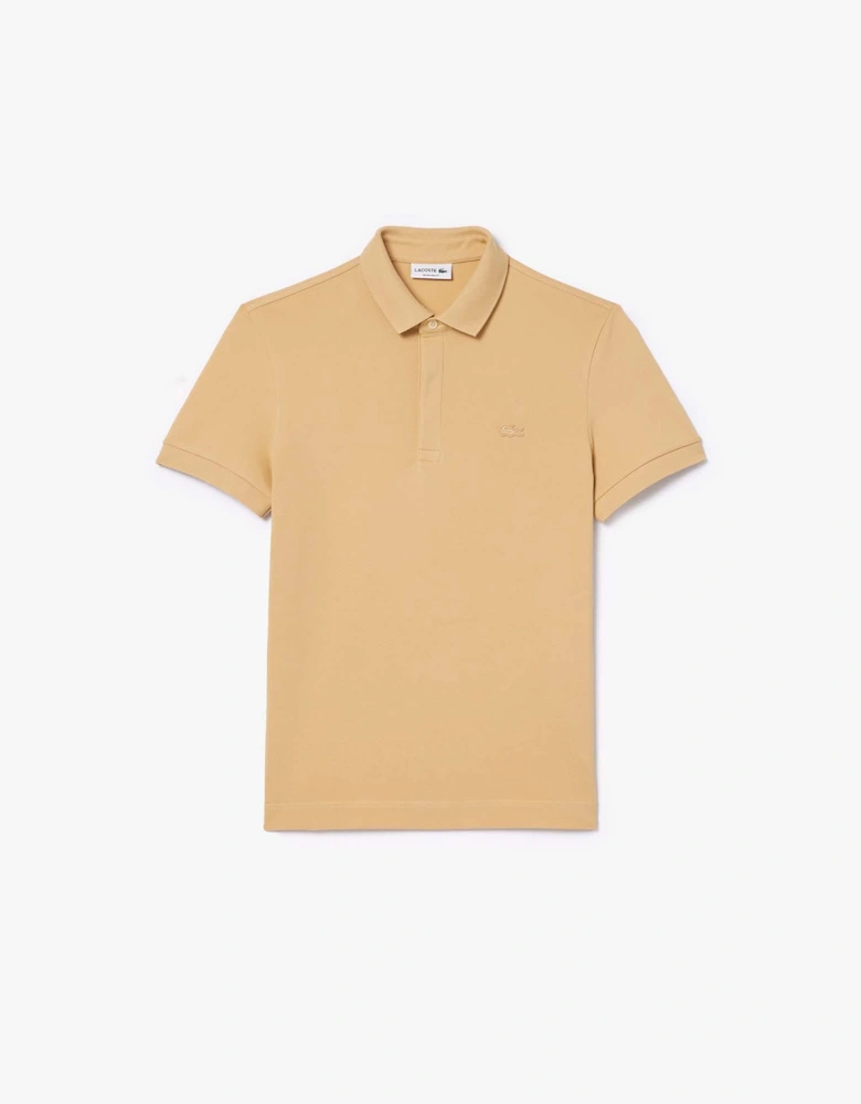 Regular-Fit Paris Stretch Piqué Polo Shirt