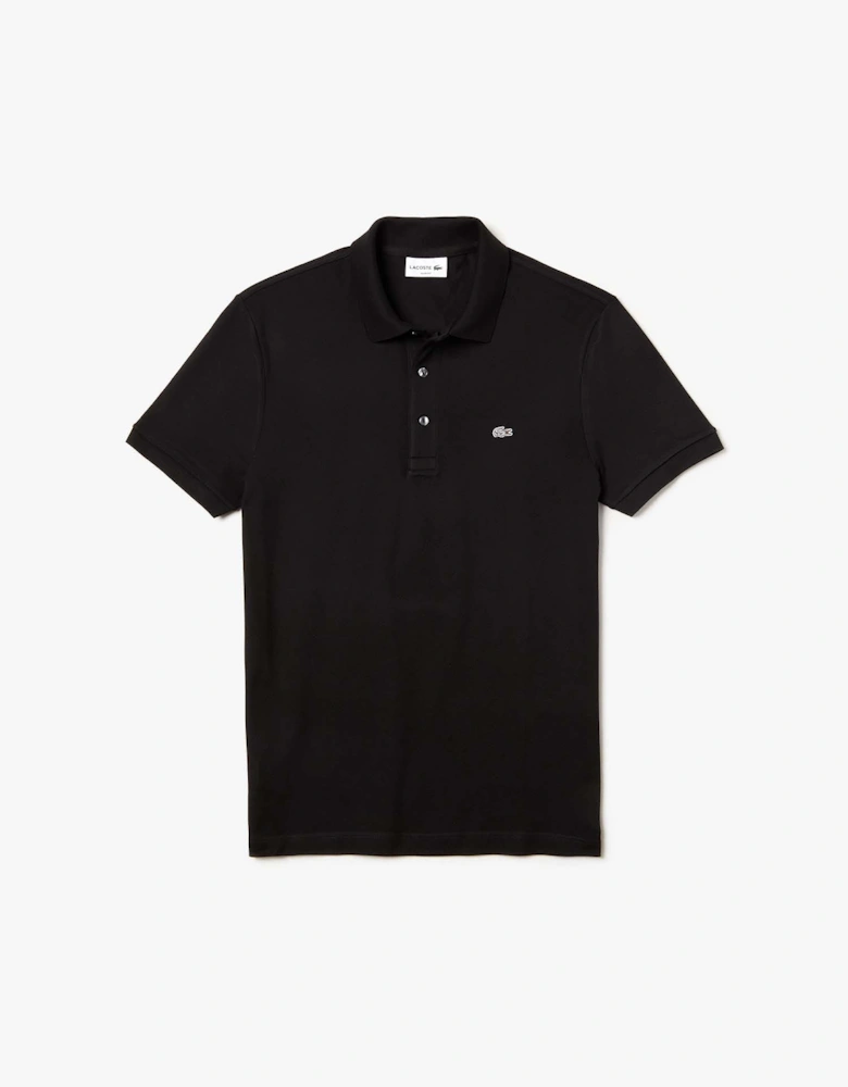 Slim-Fit Stretch Piqué Polo Shirt