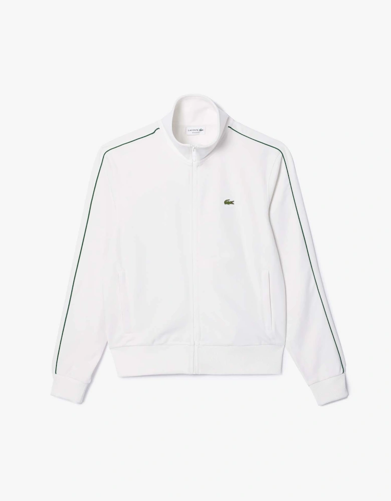 Paris Piqué Zip Front Track Jacket