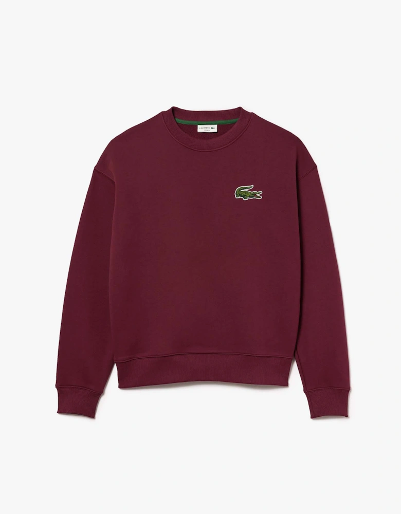 Loose-Fit Fleece Sweatshirt