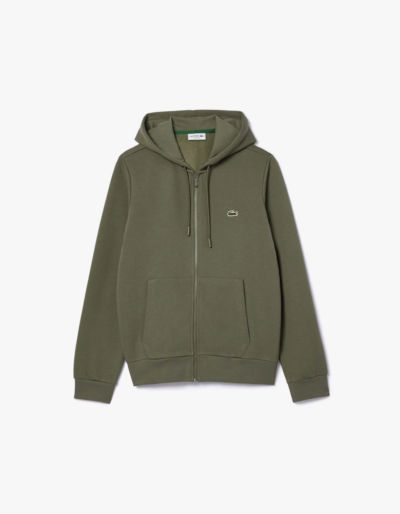 Zip-Up Fleece Hoodie