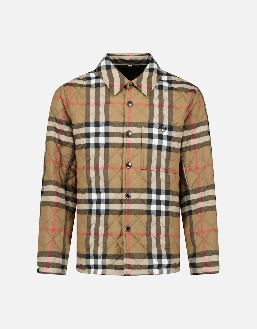 Men's Burberry 'Forres' Diamond Quilted Jacket Taupe Brown - Size: 44/Regular