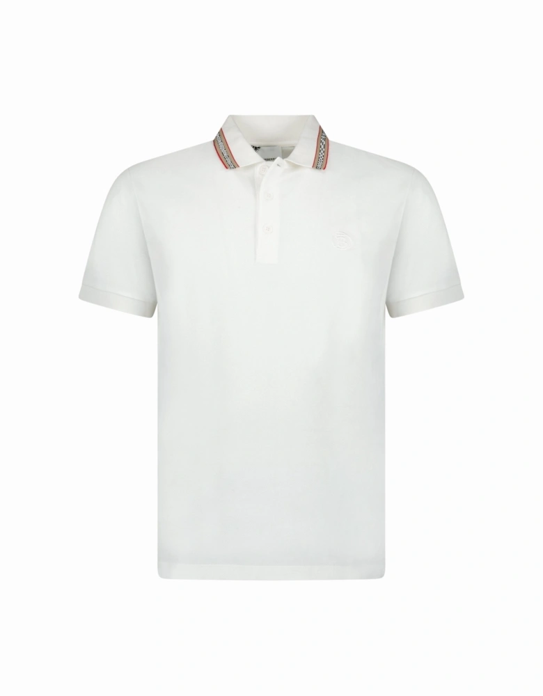 'Pierson' TB Collar Polo-Shirt White