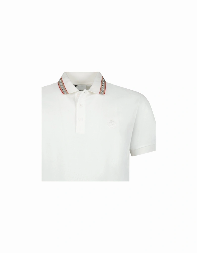 'Pierson' TB Collar Polo-Shirt White