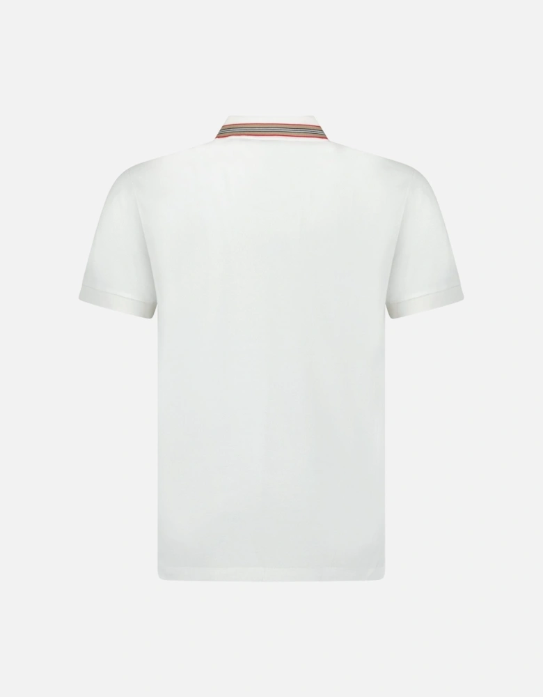 'Pierson' TB Collar Polo-Shirt White