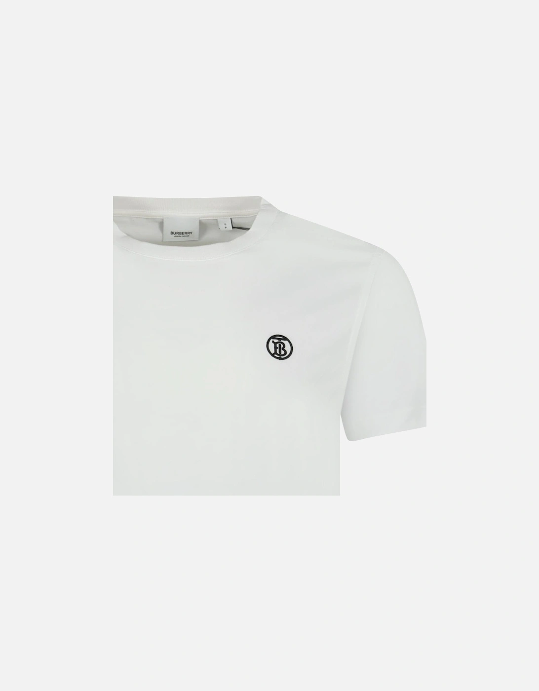 'Parker' Short Sleeve T-Shirt White