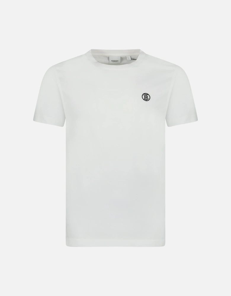 'Parker' Short Sleeve T-Shirt White