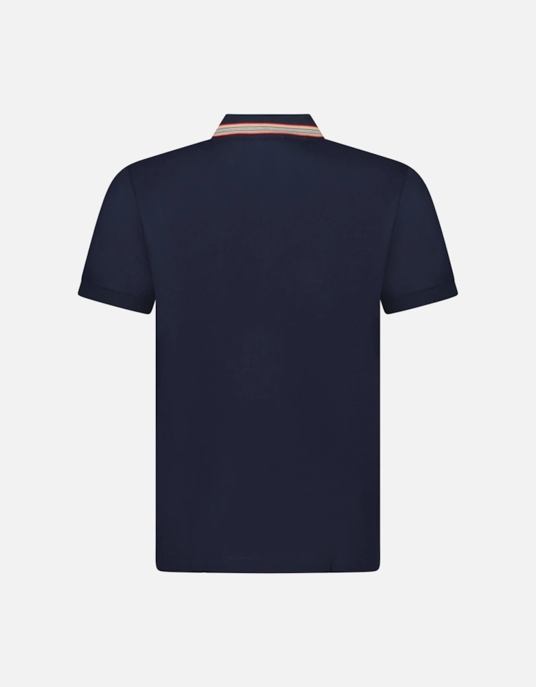 'Pierson' TB Collar Polo-Shirt Navy