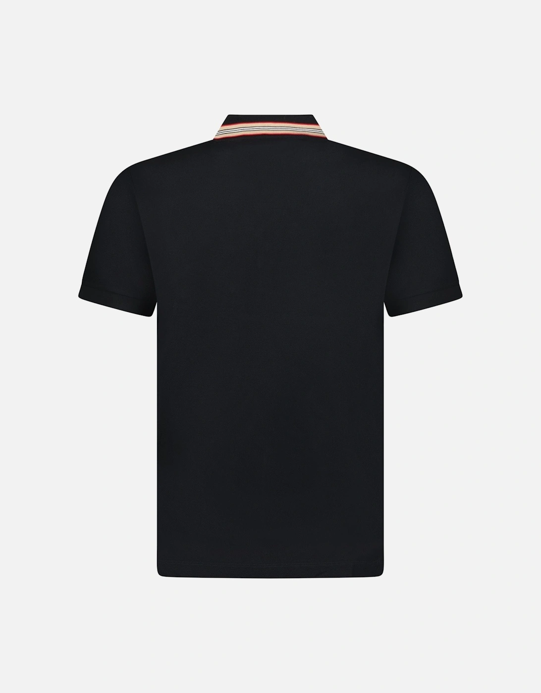 'Pierson' TB Collar Polo-Shirt Black