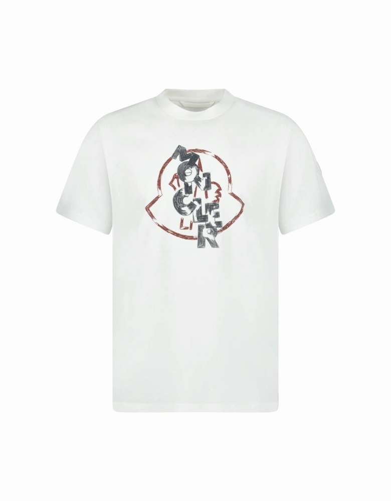 Logo Print T-Shirt White