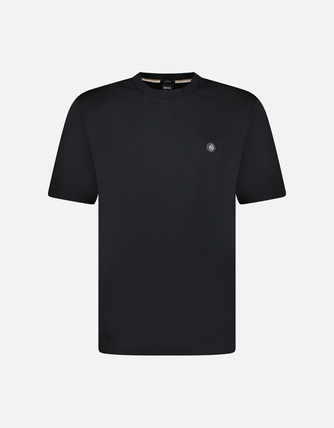 Black Rubberised Logo T-Shirt Black, 3 of 2