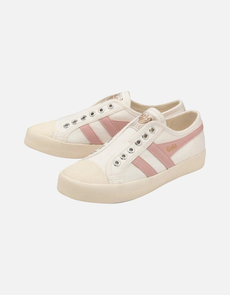 Coaster Slip Womens Canvas Trainers