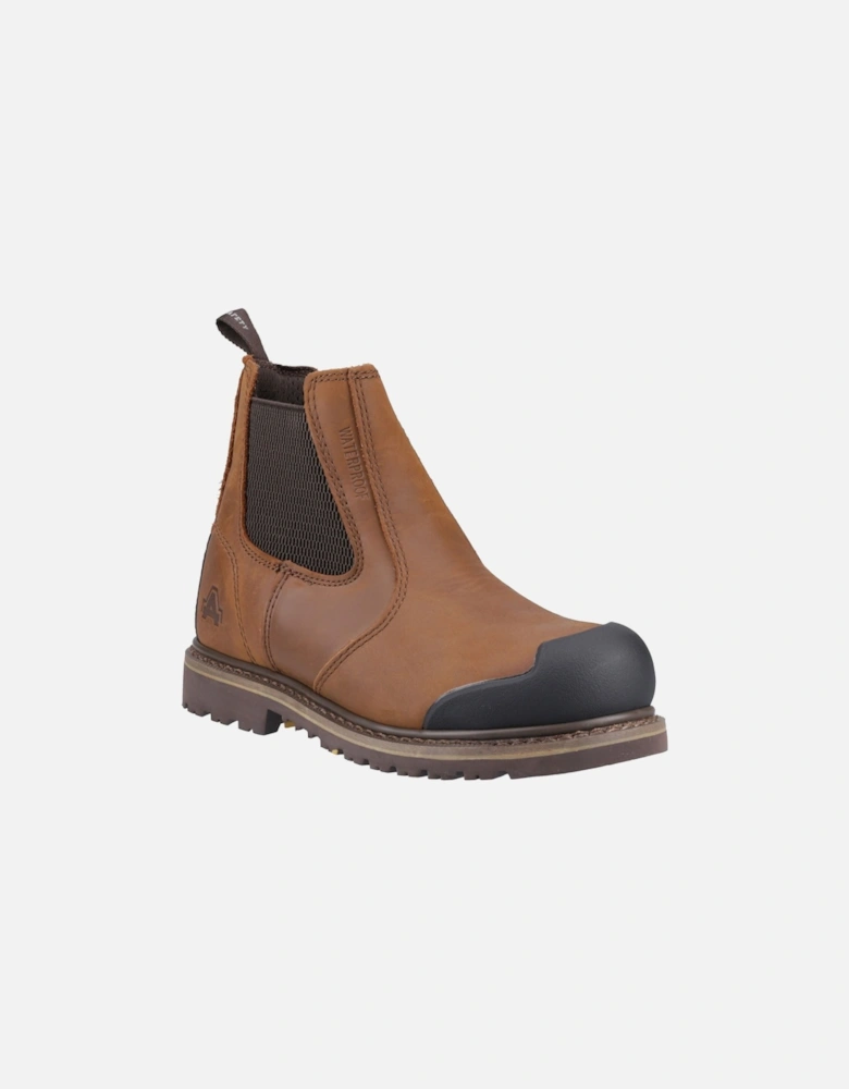 FS225 Nubuck Brown Safety Boots