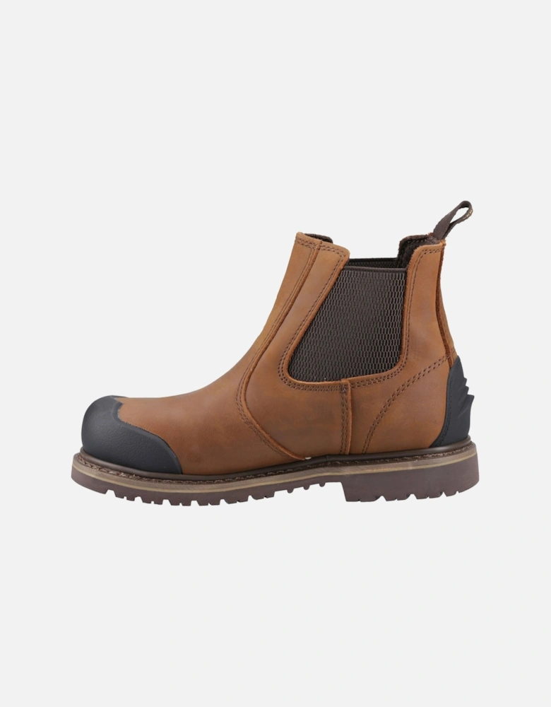 FS225 Nubuck Brown Safety Boots