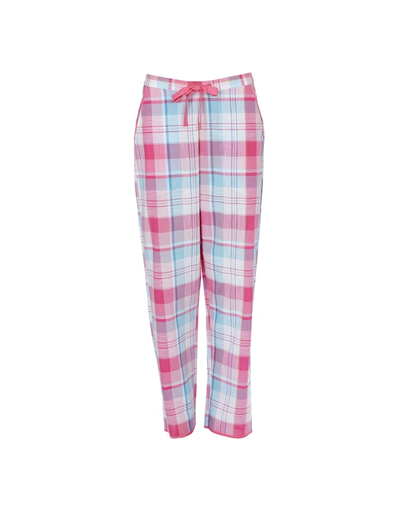 Pink Check Pyjama Bottoms