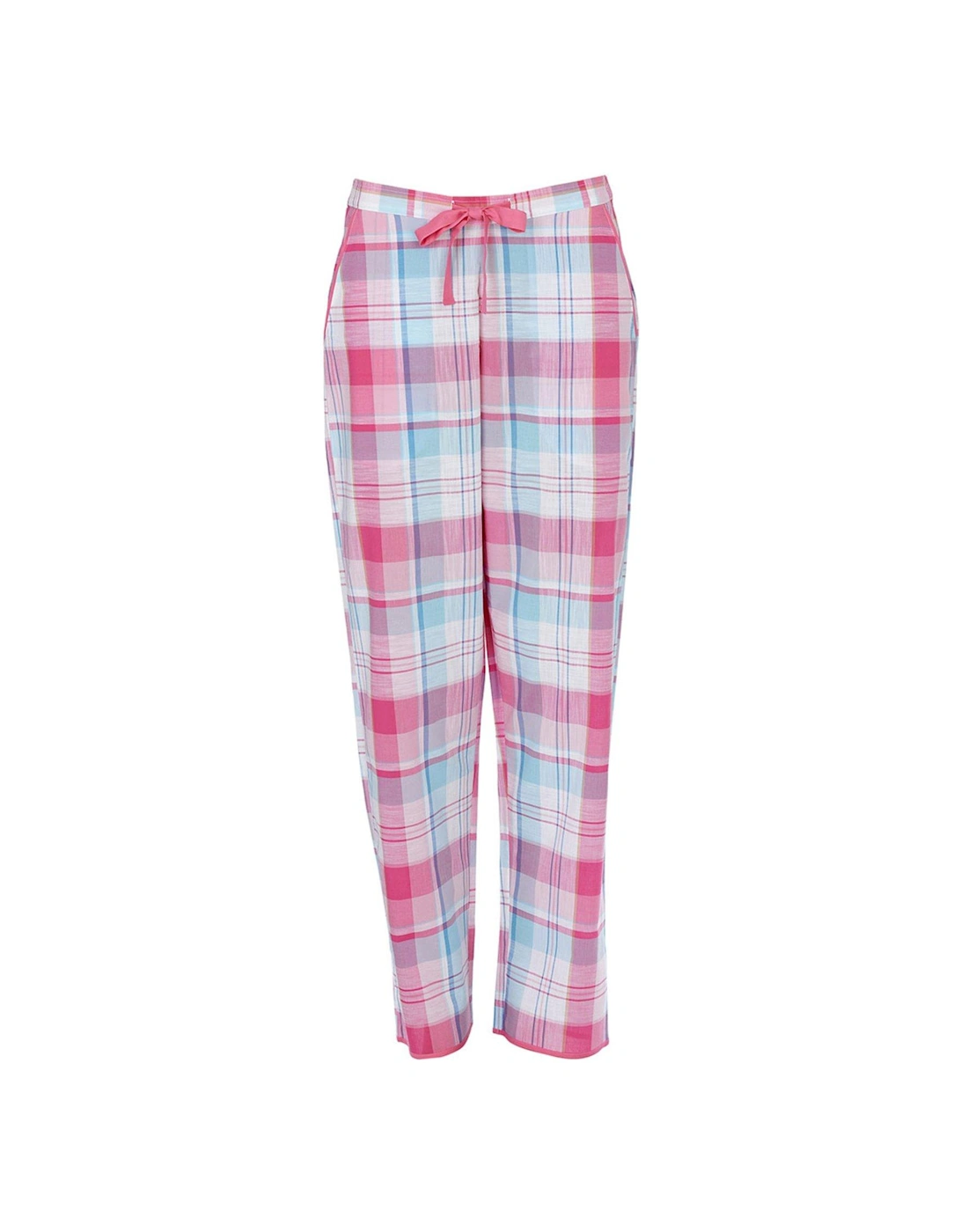 Pink Check Pyjama Bottoms