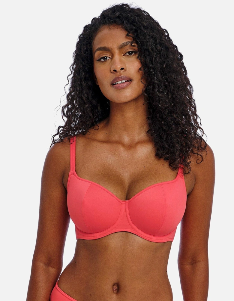 Underwired Sweetheart Bikini Top - Orange