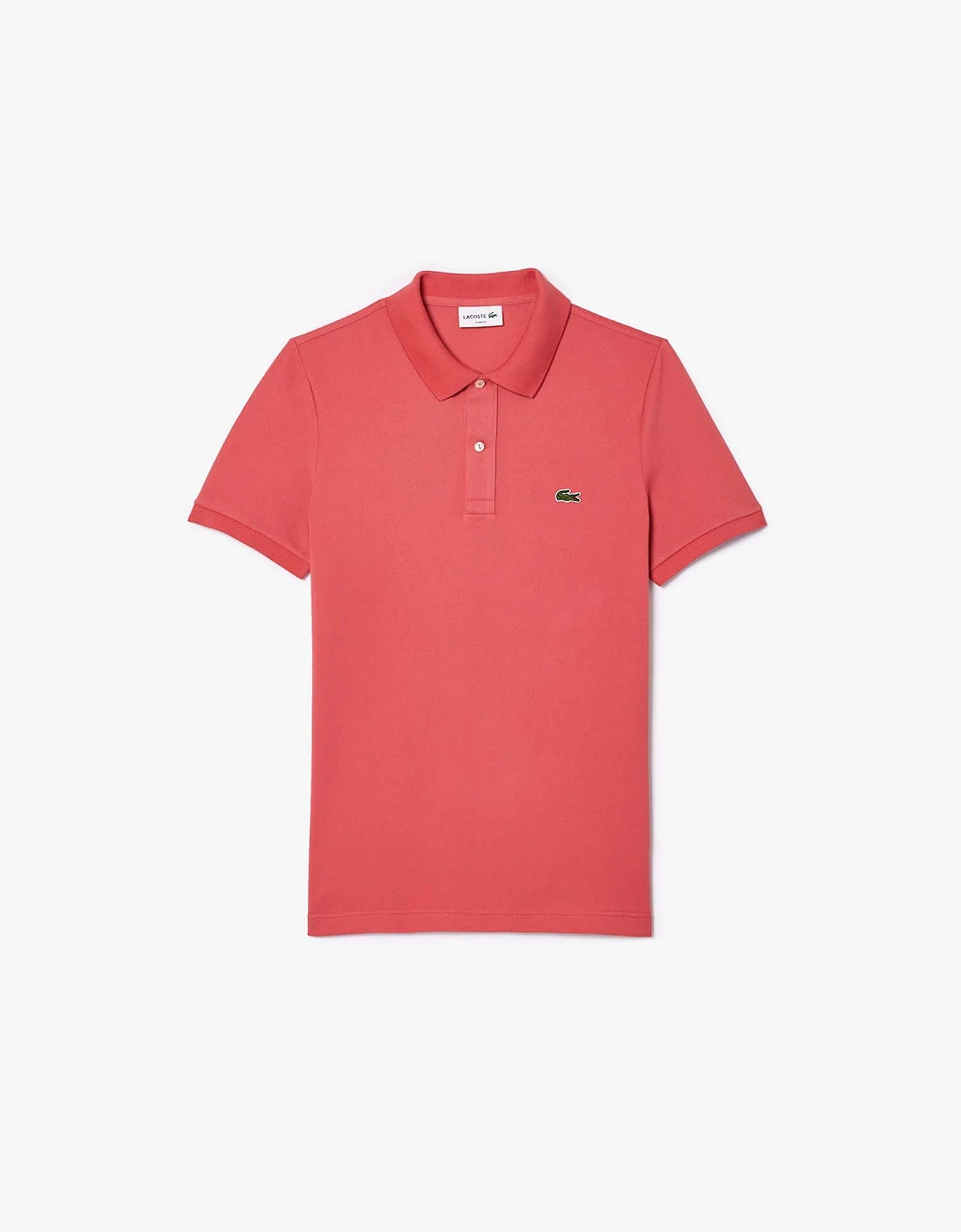 Lacoste Men's Slim-Fit Piqué Polo Shirt - Red - Size: 46