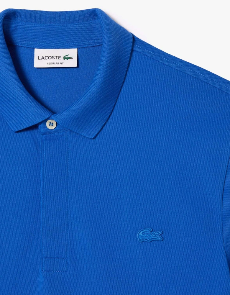 Regular-Fit Paris Stretch Piqué Polo Shirt