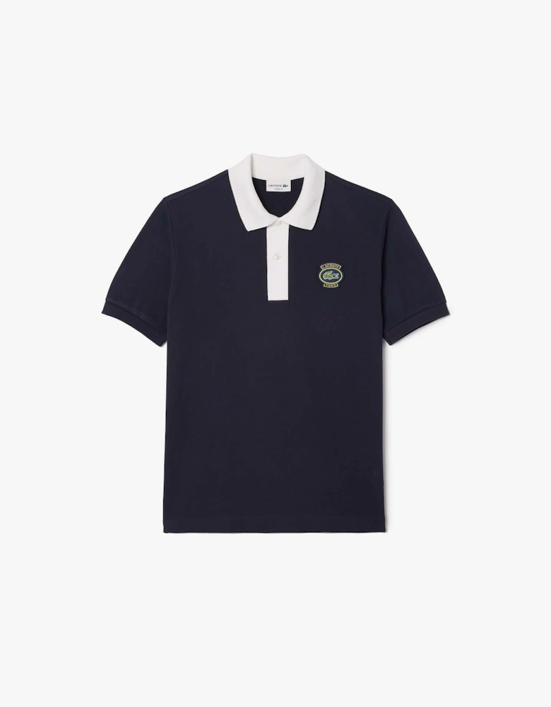 Classic-Fit Badge Polo Shirt