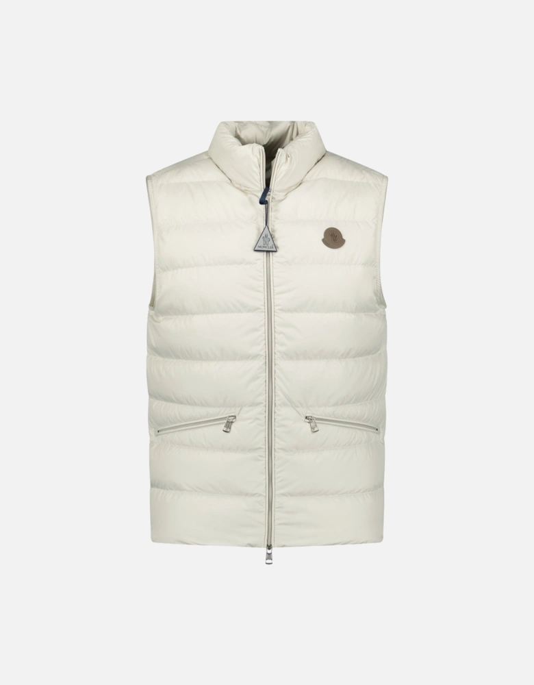 'Theompan' Down Gilet White