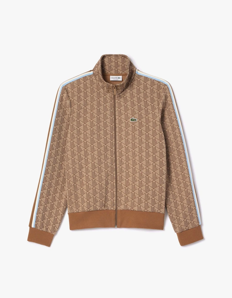 Paris Zip-Up Jacquard Track Jacket