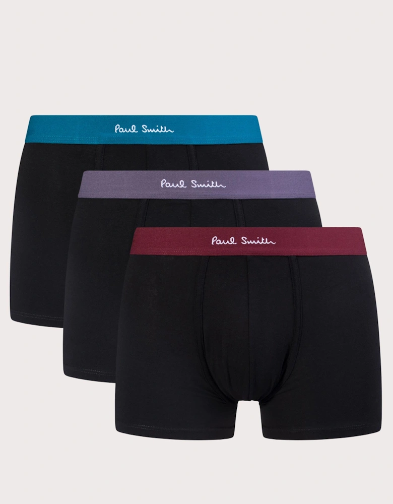 3 Pack Dark Band Trunks