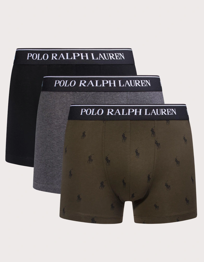 3 Pack Classic Stretch-Cotton Trunks