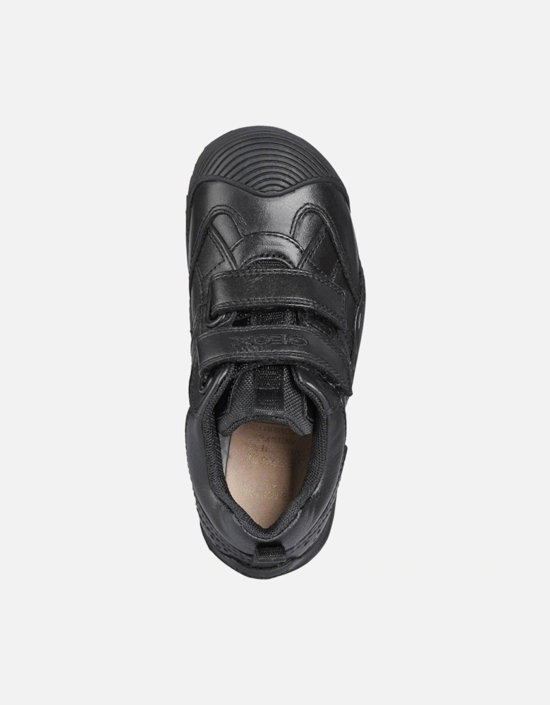 Savage J0424A  black school shoe