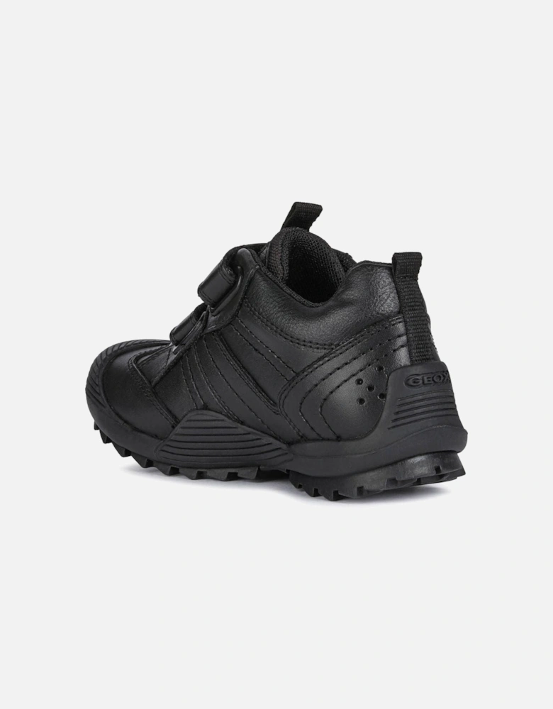 Savage J0424A  black school shoe