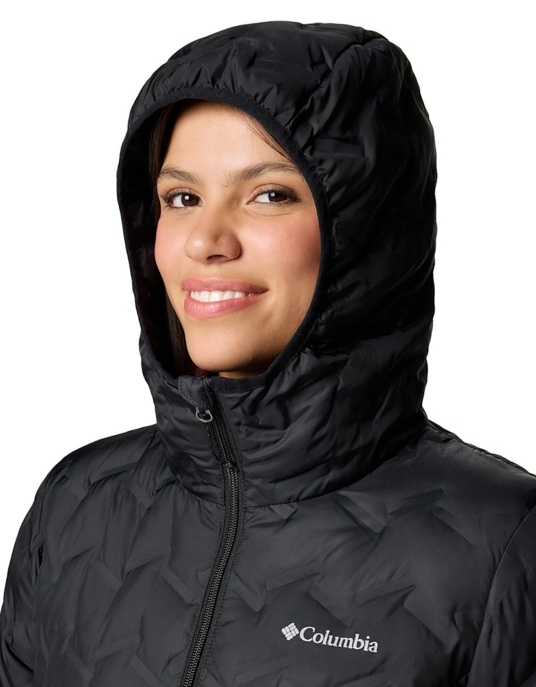 Women's Delta Ridge II Long Down Jacket - Black