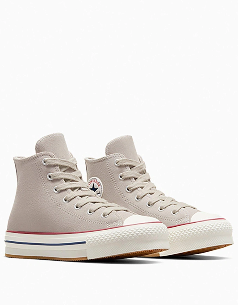 Junior Lux Sport Chuck Taylor All Star Eva Lift Trainers - Beige