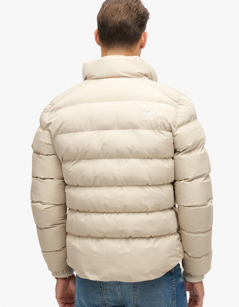 Sports Padded Jacket - Light Grey