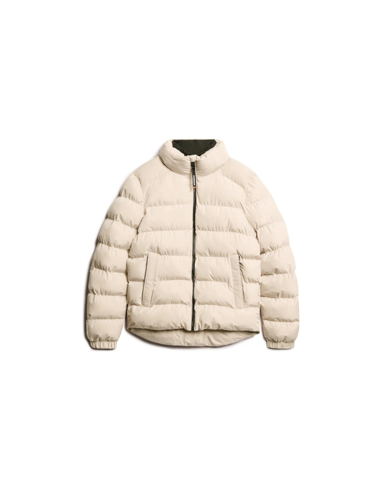 Sports Padded Jacket - Light Grey