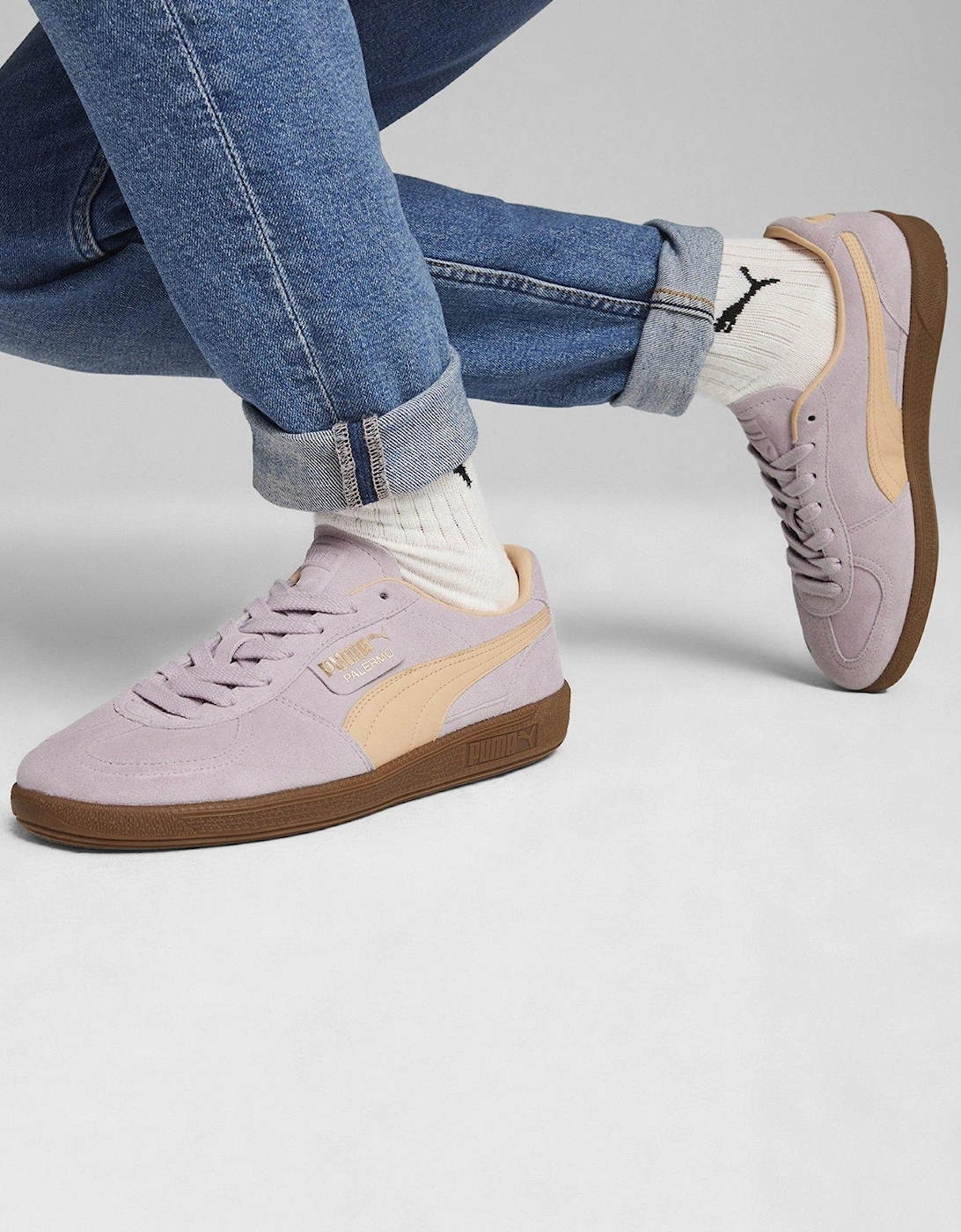 Women's Palermo Trainers - Purple