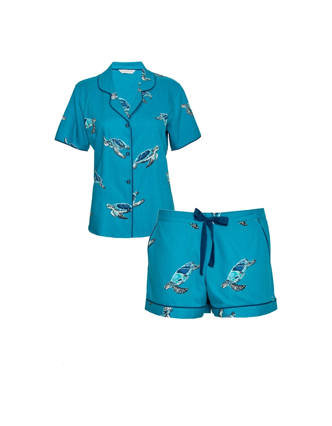 Turtle Print Short Pyjama Set