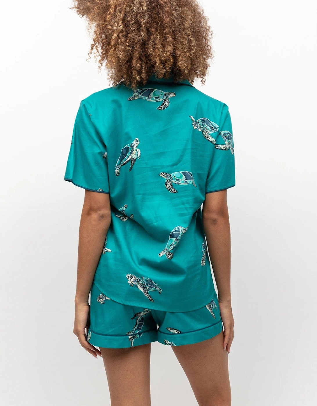 Turtle Print Short Pyjama Set