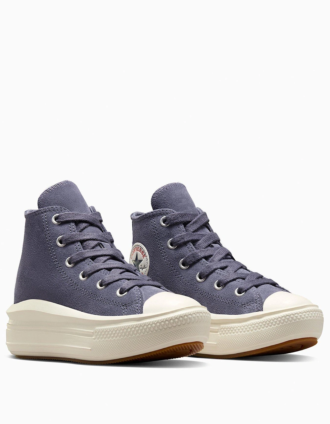 Kids Lux Sport Chuck Taylor All Star Move Trainers - Purple