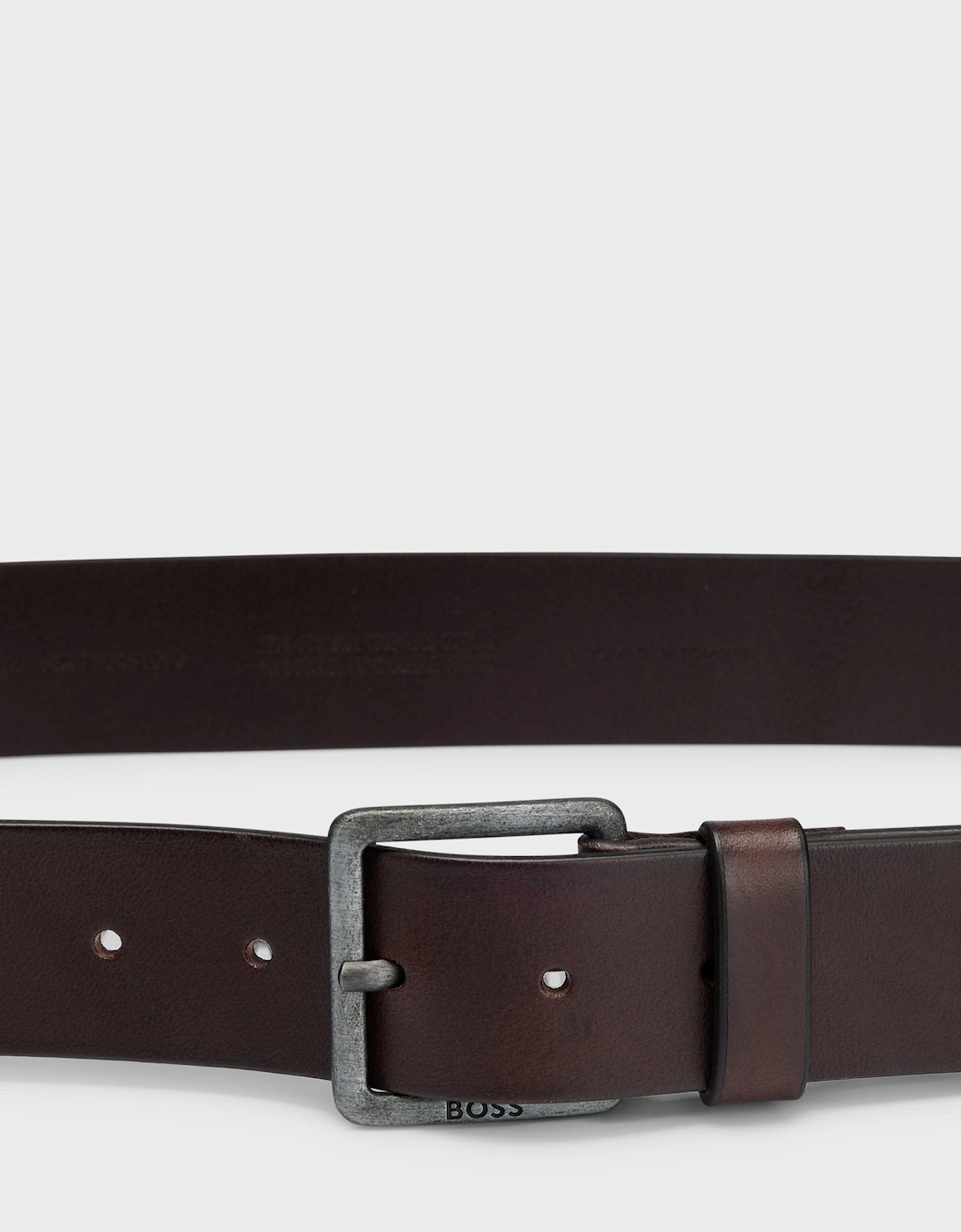 BOSS Black Jeeko Belt 202 Dk Brown