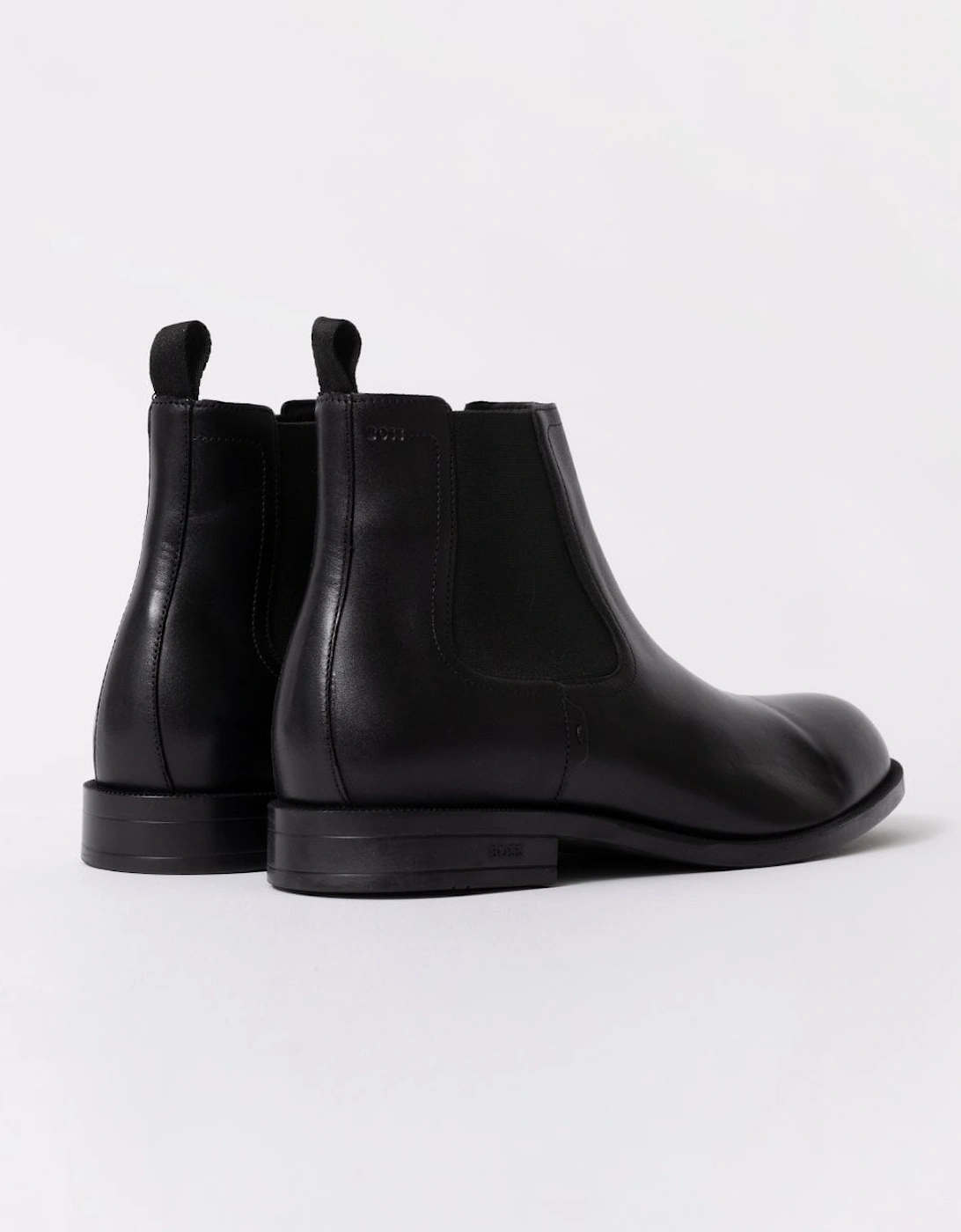 BOSS Orange Tayil Mens Leather Chelsea Boots