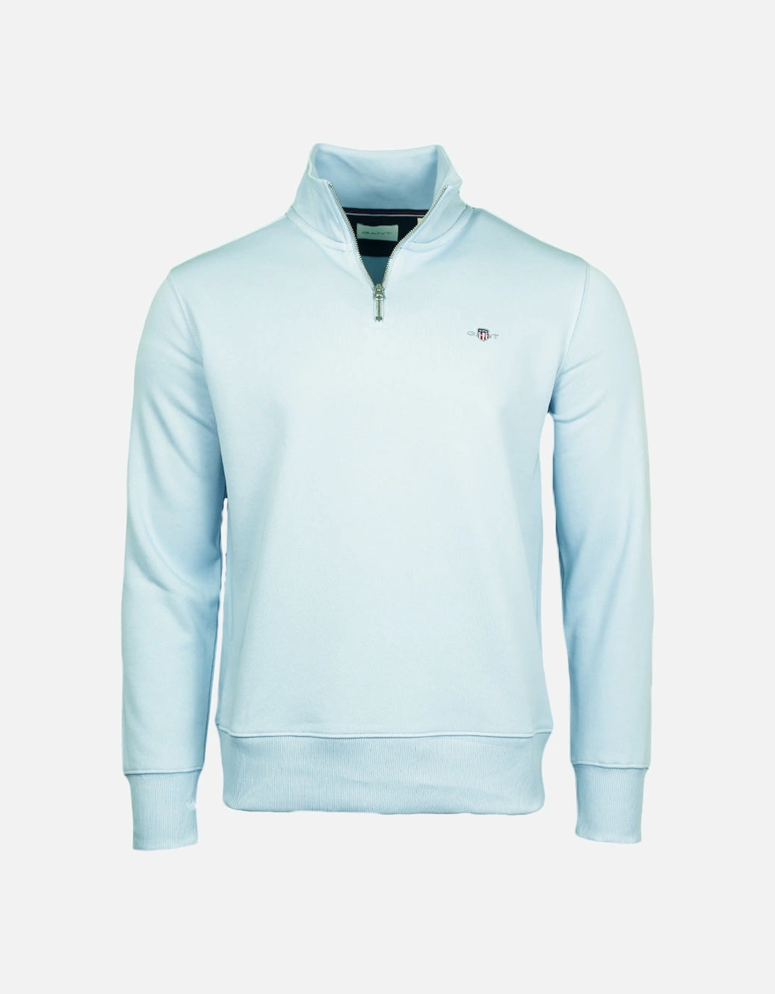 Shield Half-Zip Sweatshirt, Fresh Blue, 2 of 1