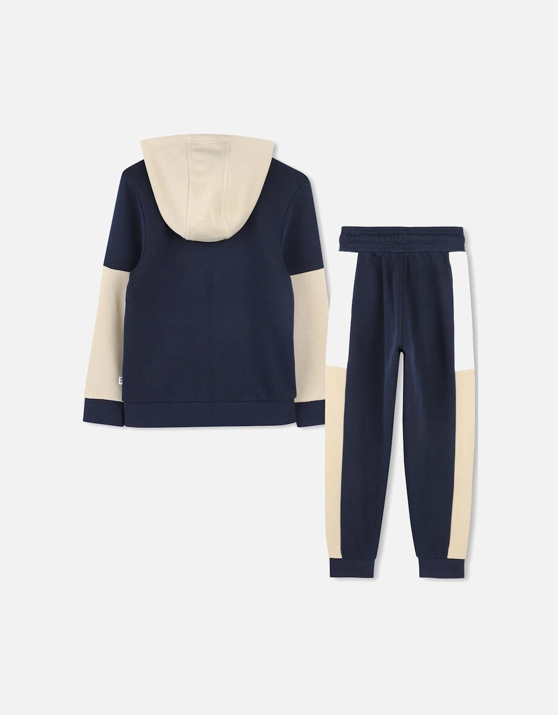 BOSS BOYS NAVY/SAND TRACKSUIT J51966