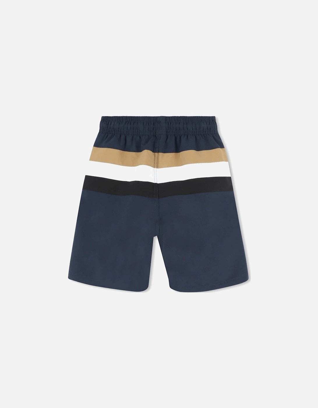 BOSS BOYS NAVY SWIM SHORTS J51975