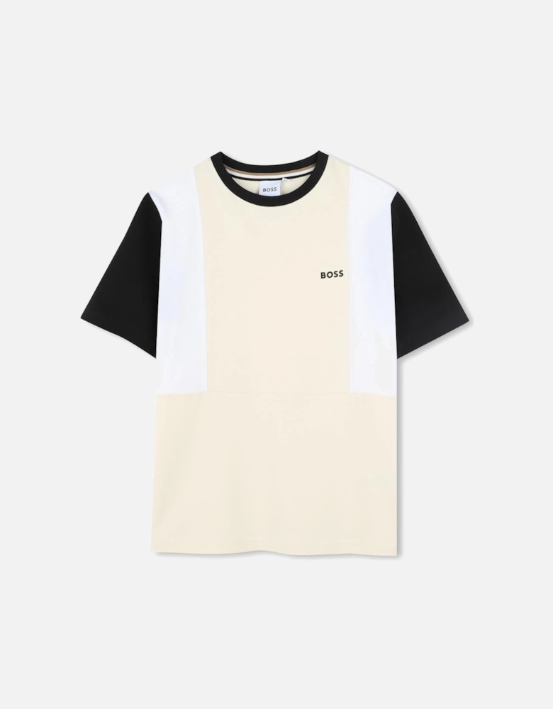 BOSS BOYS SAND T SHIRT J52039