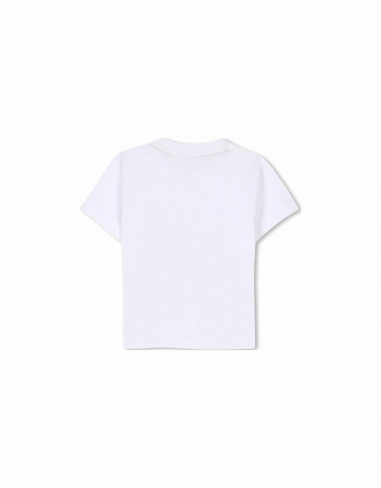 BOSS BABY/TODDLER WHITE T SHIRT J52113